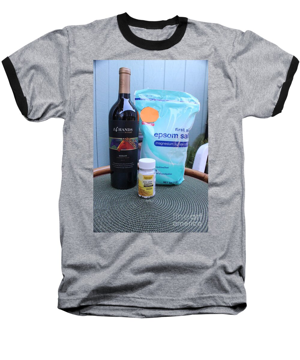 Bottle Baseball T-Shirt featuring the photograph Before During and After by Marie Neder