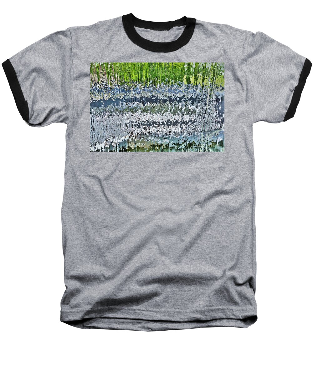 Waterfalls Baseball T-Shirt featuring the photograph Behind the Waterfall by Merle Grenz