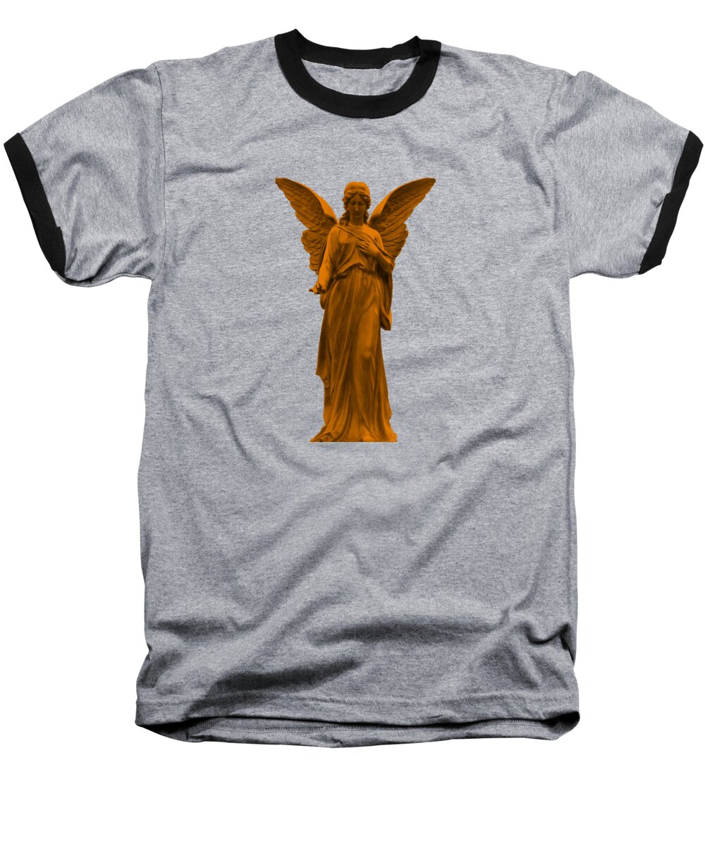 Angel Baseball T-Shirt featuring the photograph Behold I Send an Angel Before Thee by David Dehner
