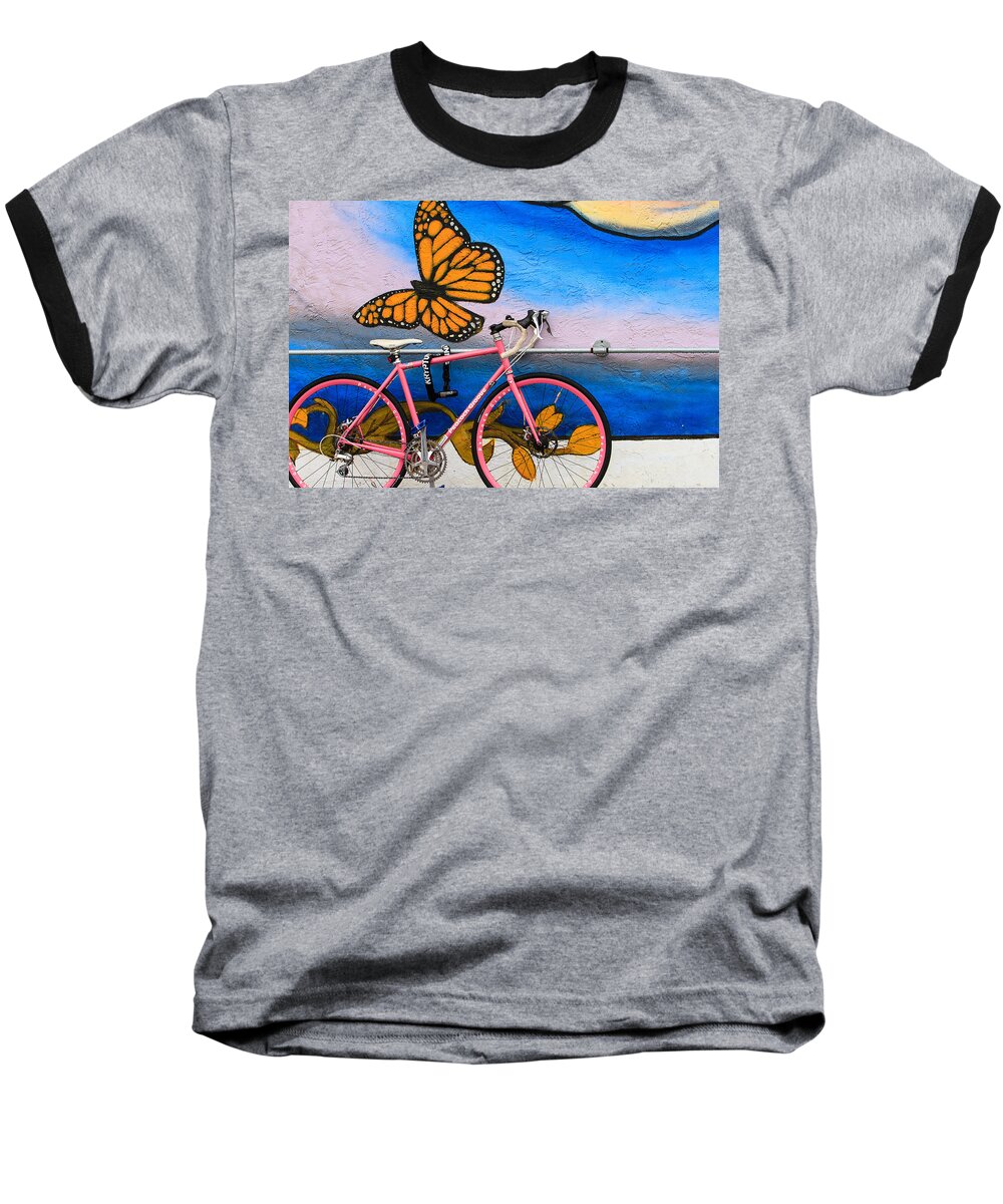 Bicycle Baseball T-Shirt featuring the photograph Bicycle by Ben Graham