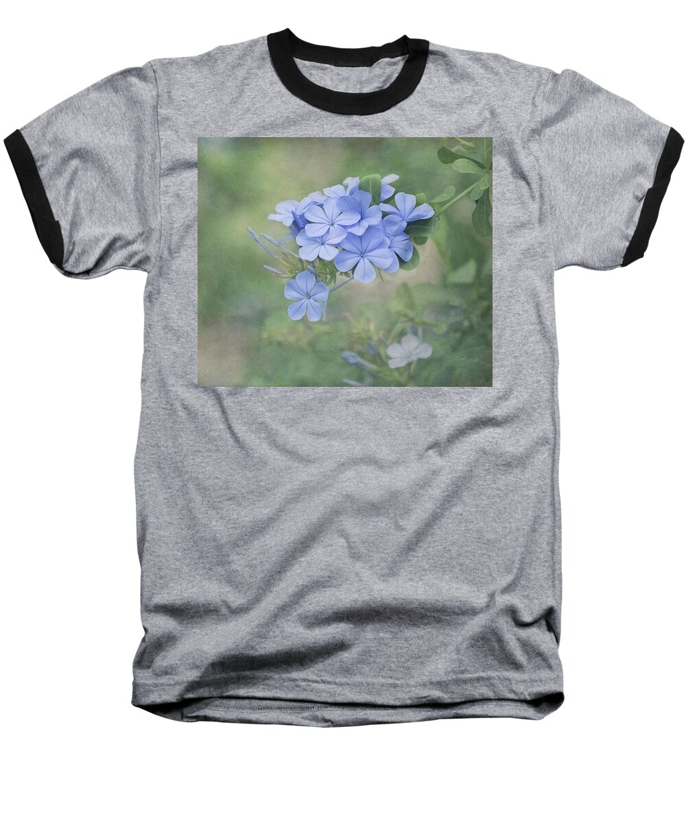 Flower Baseball T-Shirt featuring the photograph Blooming Blues by Kim Hojnacki