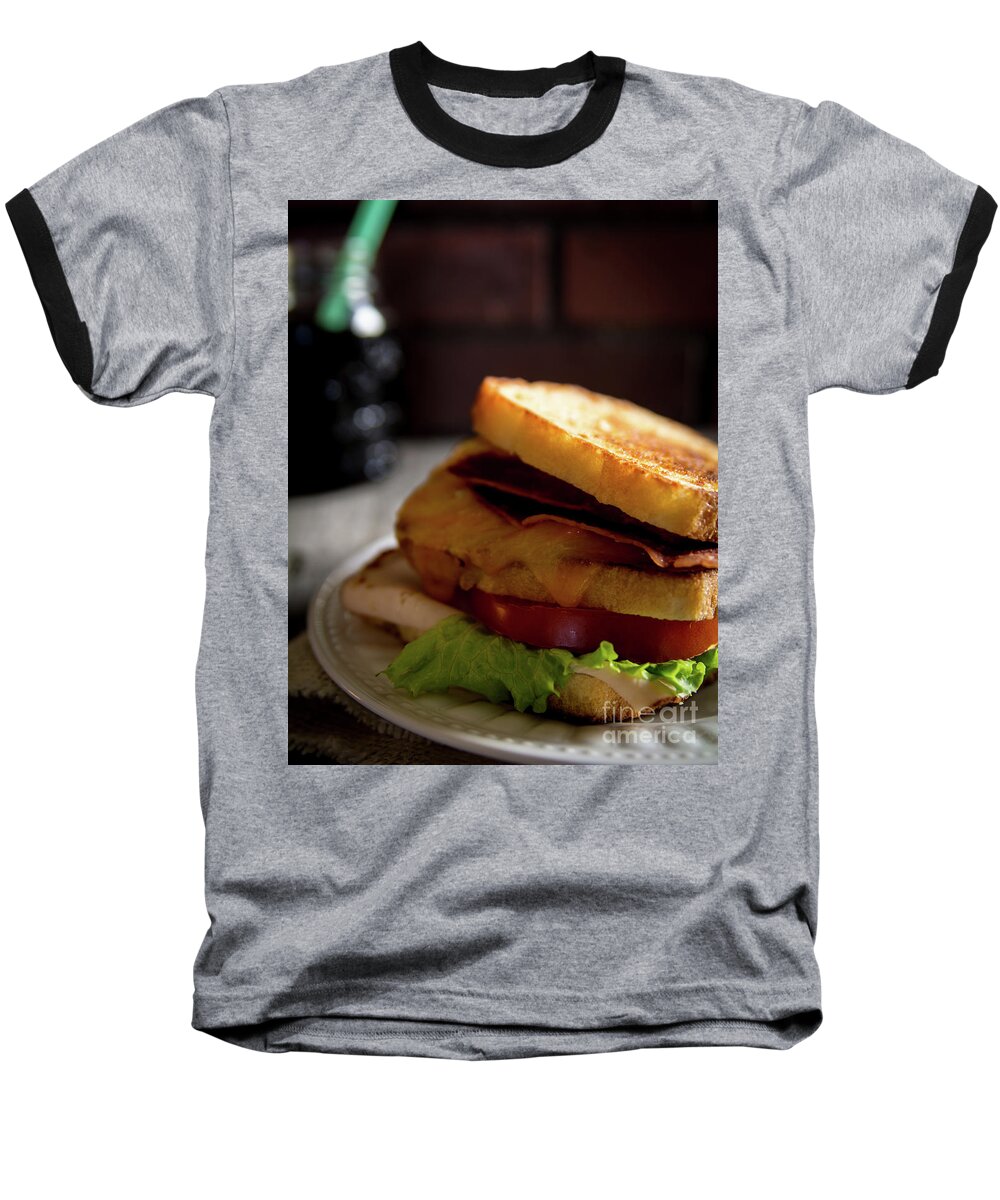 Meal Baseball T-Shirt featuring the photograph BLT Special by Deborah Klubertanz