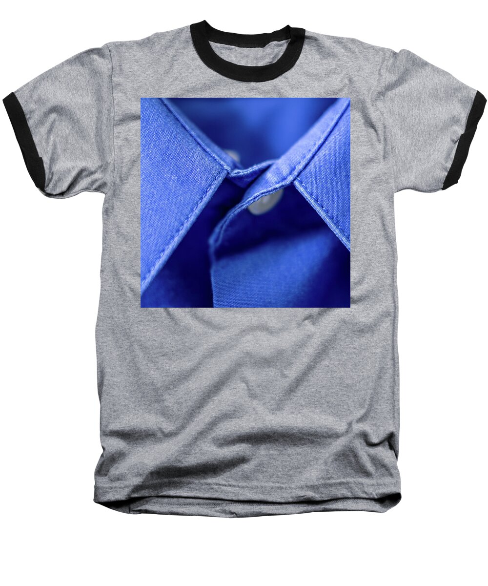 2014 Baseball T-Shirt featuring the photograph Blue Shirt by Wade Brooks