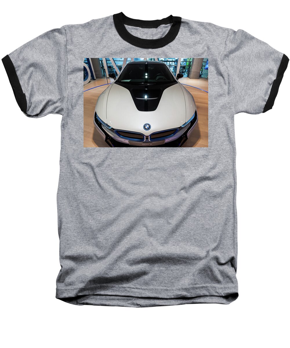 Bmw Baseball T-Shirt featuring the photograph BMW by Sergey Simanovsky