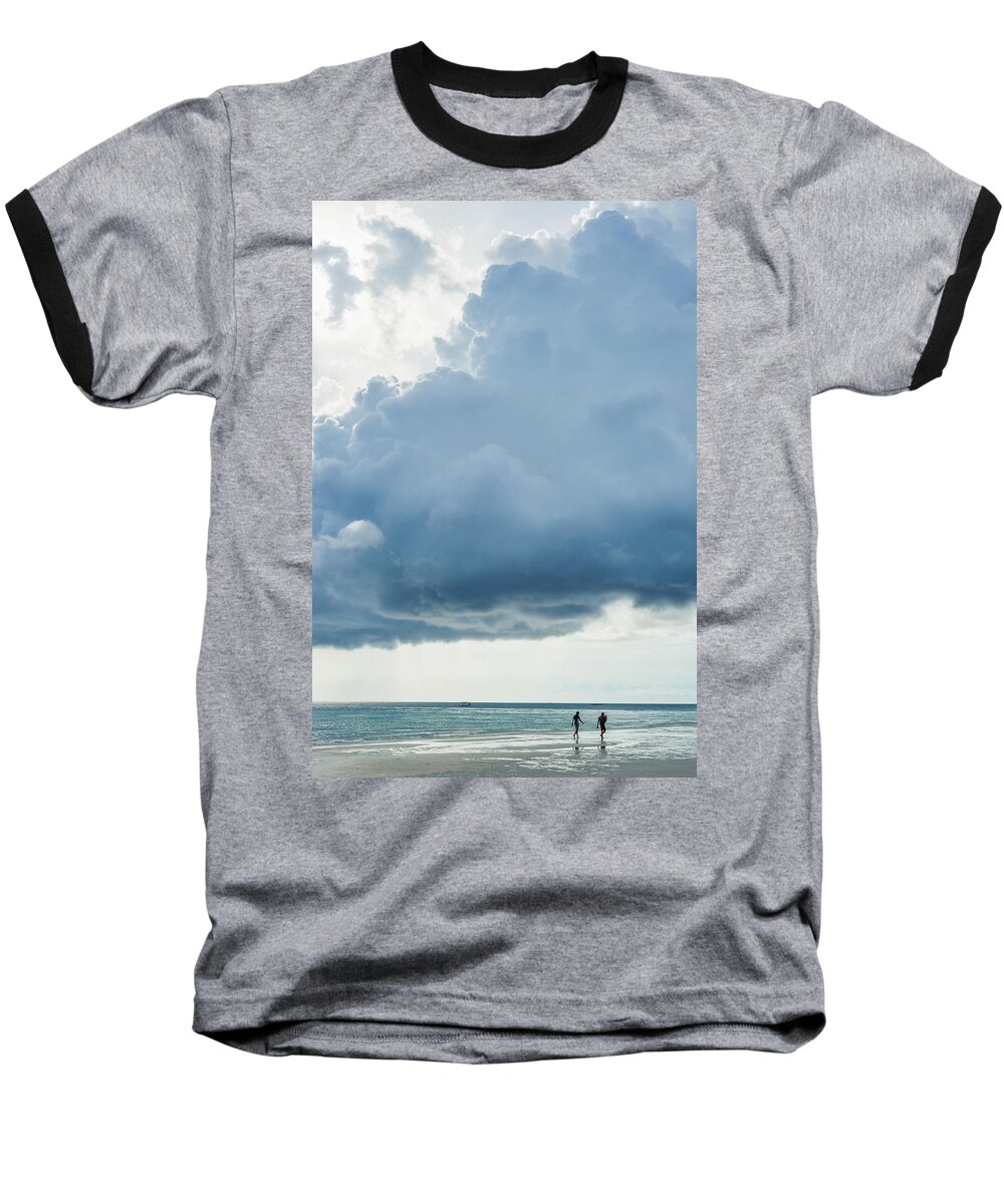 Island Baseball T-Shirt featuring the photograph Boracay Beach Panay, Philippines by Luis Martinez