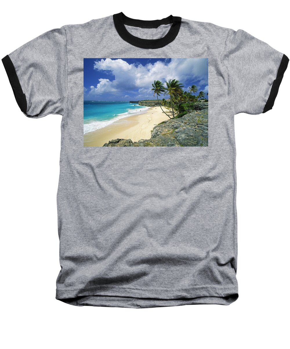 Barbados Baseball T-Shirt featuring the photograph Bottom Bay, Barbados by Gary Corbett