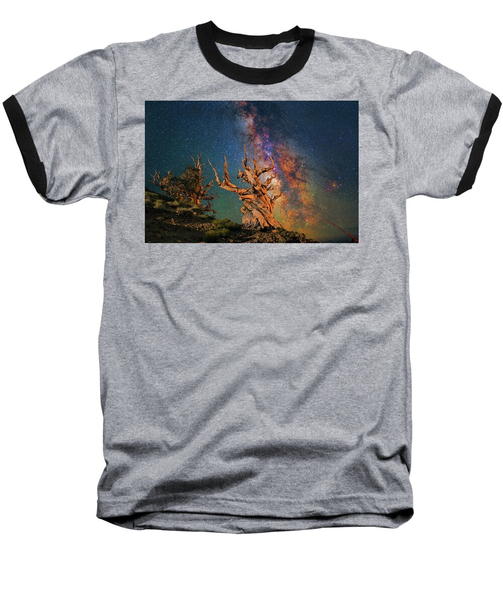 Astronomy Baseball T-Shirt featuring the photograph Branching Out by Ralf Rohner