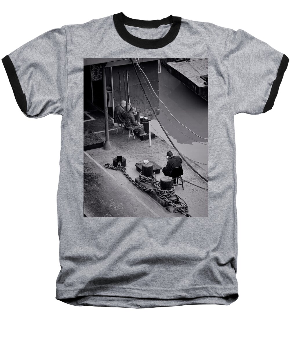 Asia Baseball T-Shirt featuring the photograph Breakfast by Ray Kent