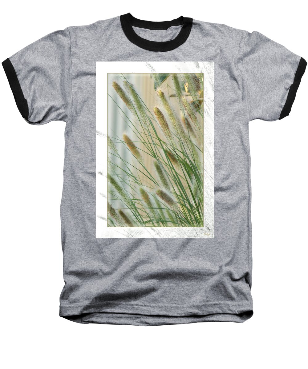 Floral Baseball T-Shirt featuring the photograph Breeze by Holly Kempe