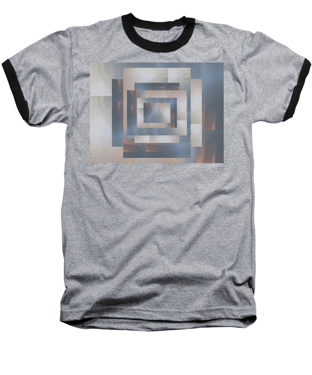 Abstract Baseball T-Shirt featuring the digital art Brushed 23 by Tim Allen