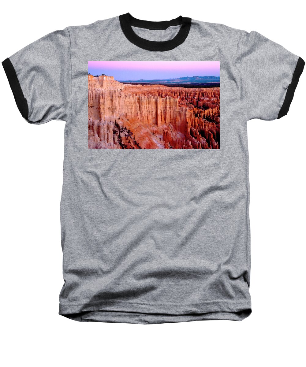Utah Baseball T-Shirt featuring the photograph Bryce Canyon Sunrise by Eric Foltz