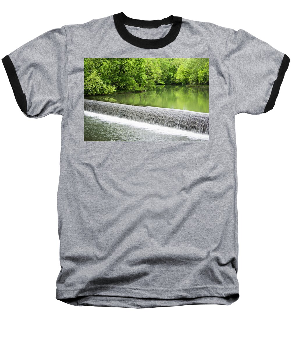 Spring Baseball T-Shirt featuring the photograph Buck Creek Greens by Parker Cunningham
