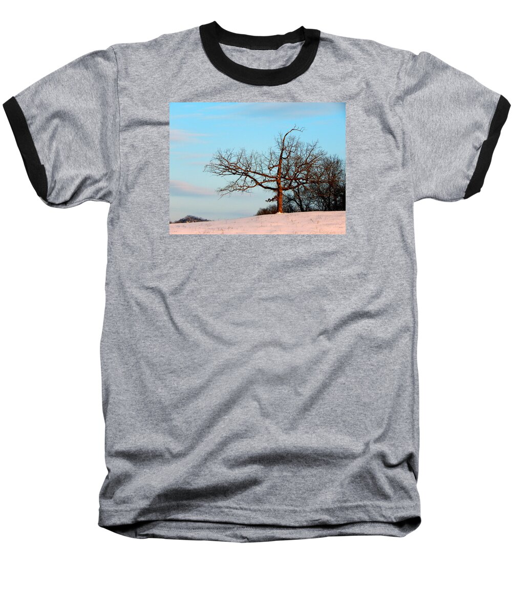 Winter Baseball T-Shirt featuring the photograph Calming Moments by Wild Thing