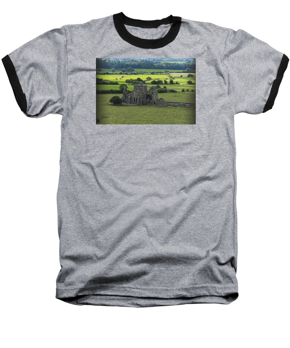 Ireland Baseball T-Shirt featuring the photograph Cashel Hore Abbey by Enrico Pelos