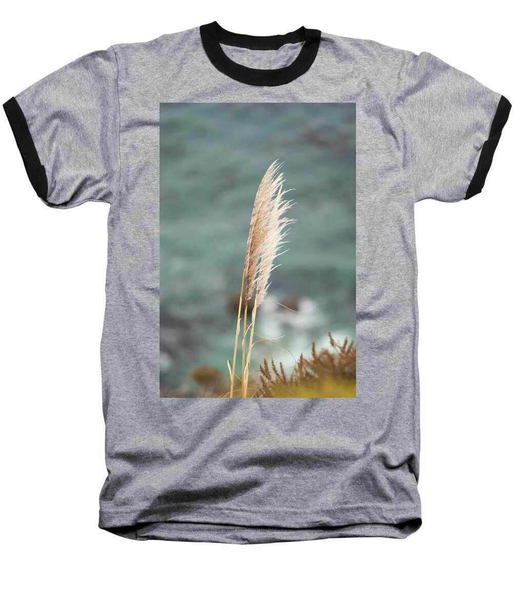 Cat Baseball T-Shirt featuring the photograph Cat tail on the cliff by Jason Hughes