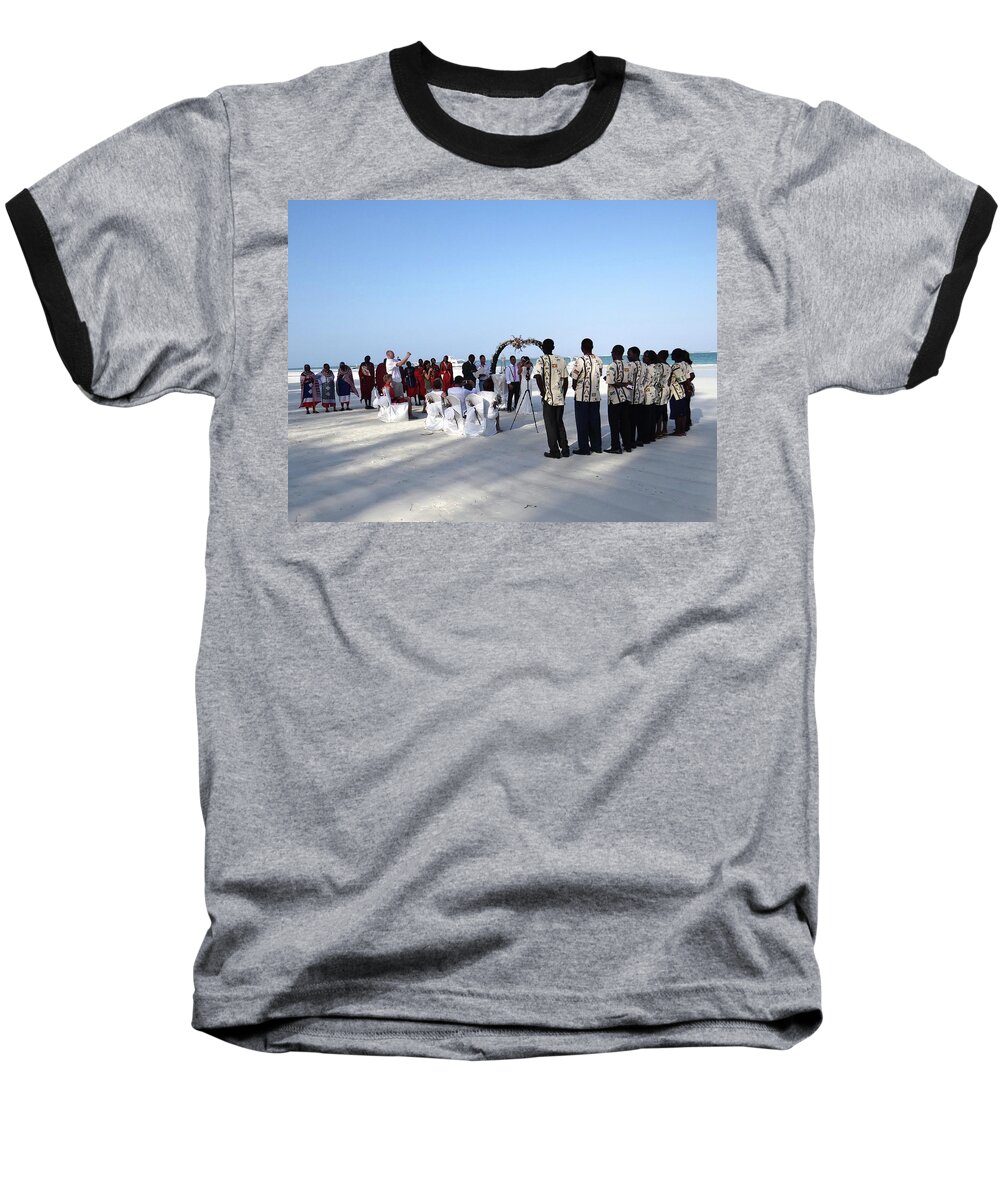Travel Baseball T-Shirt featuring the photograph Celebrate Marriage in Kenya by Exploramum Exploramum