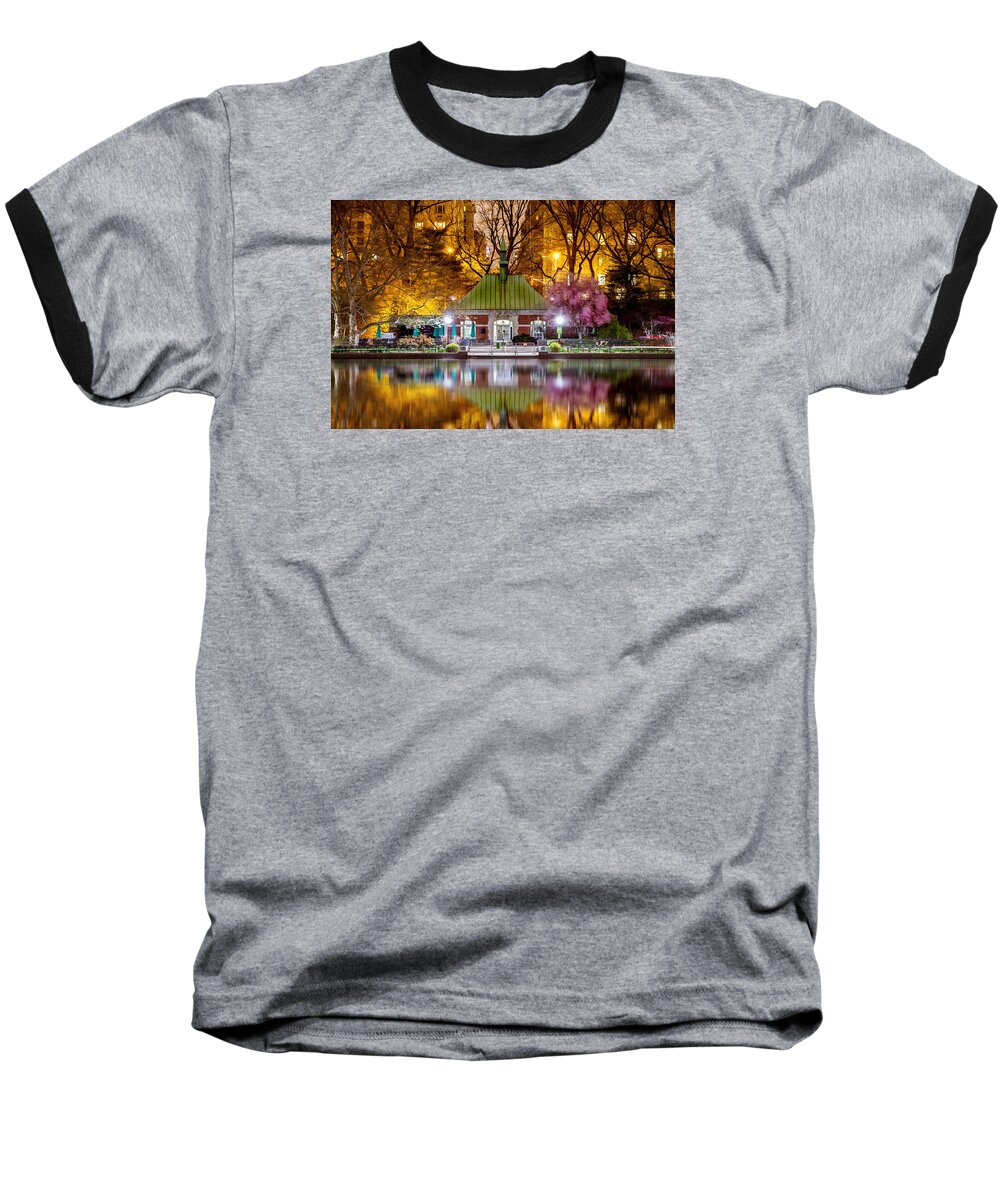 New York City Baseball T-Shirt featuring the photograph Central Park Memorial by Az Jackson