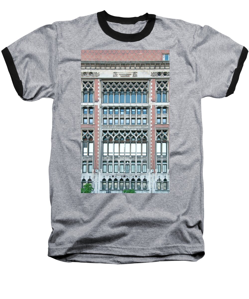 Chicago Baseball T-Shirt featuring the photograph Chicago Athletic Association by David Levin