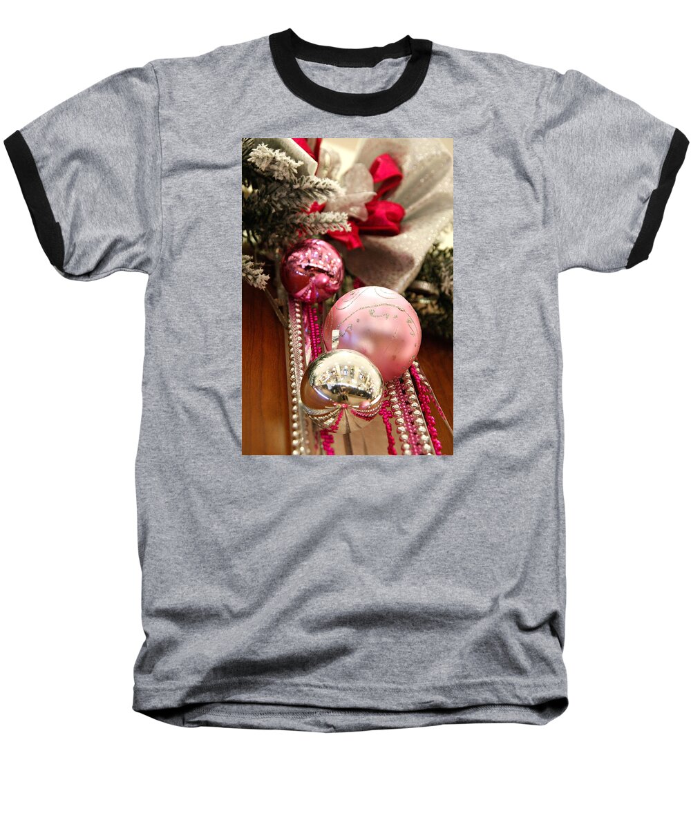 Holiday Baseball T-Shirt featuring the photograph Christmas by Masha Batkova