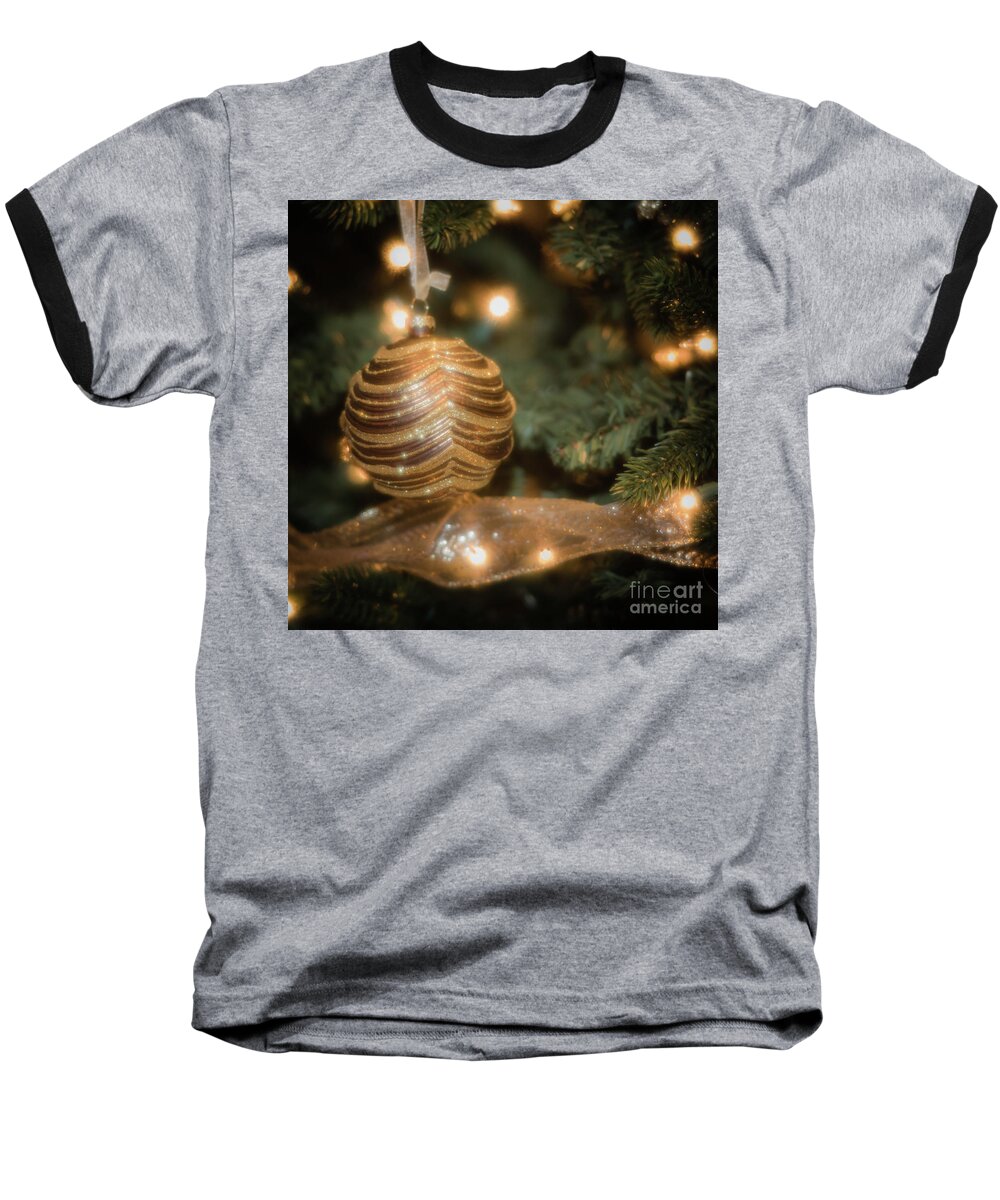 Christmas Baseball T-Shirt featuring the photograph Christmas tree by Agnes Caruso
