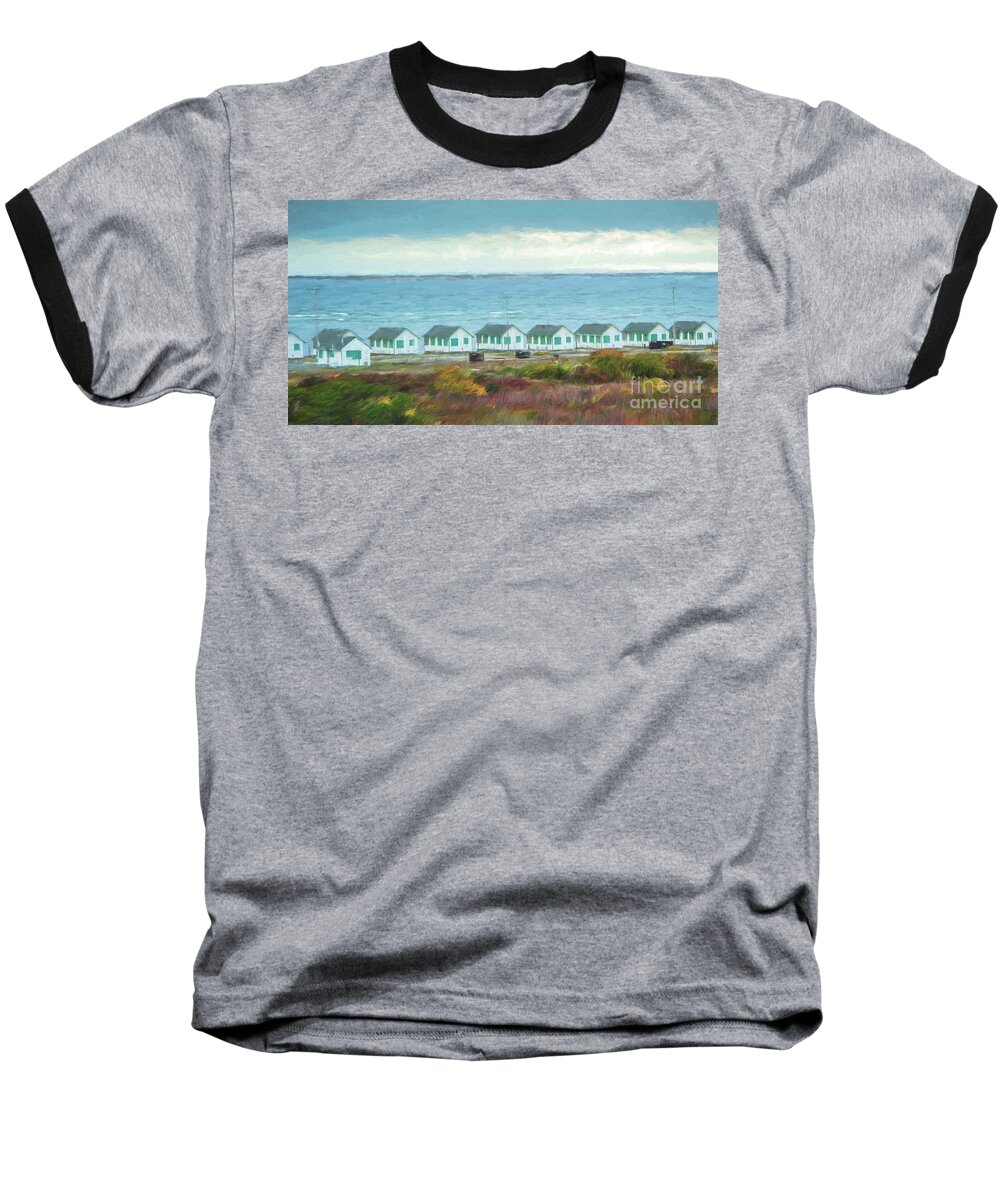 Day's Baseball T-Shirt featuring the photograph Closed for the season by Michael James