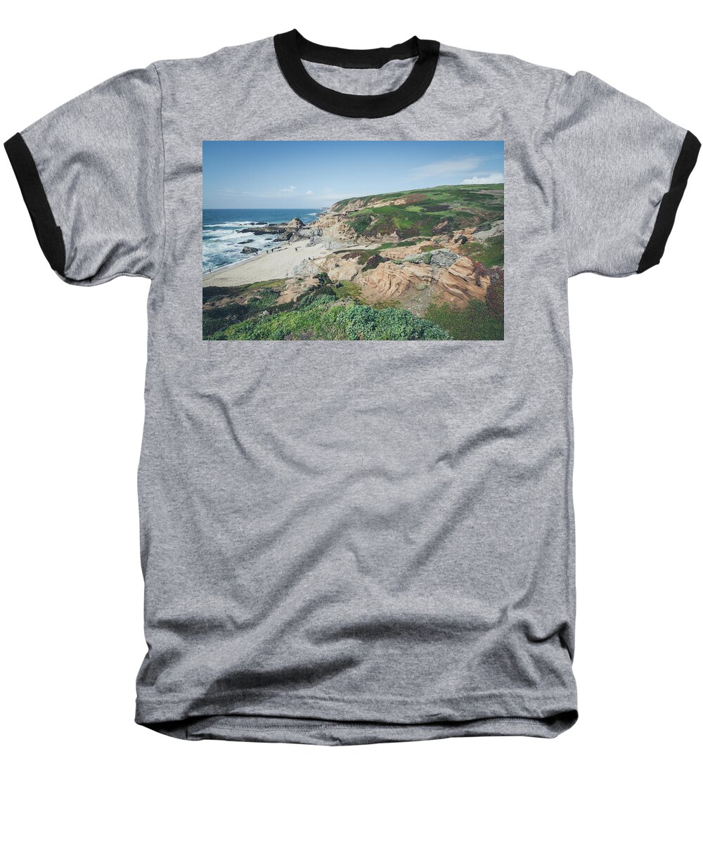 Landscape Baseball T-Shirt featuring the photograph Coastal Views at Bodega Bay by Margaret Pitcher