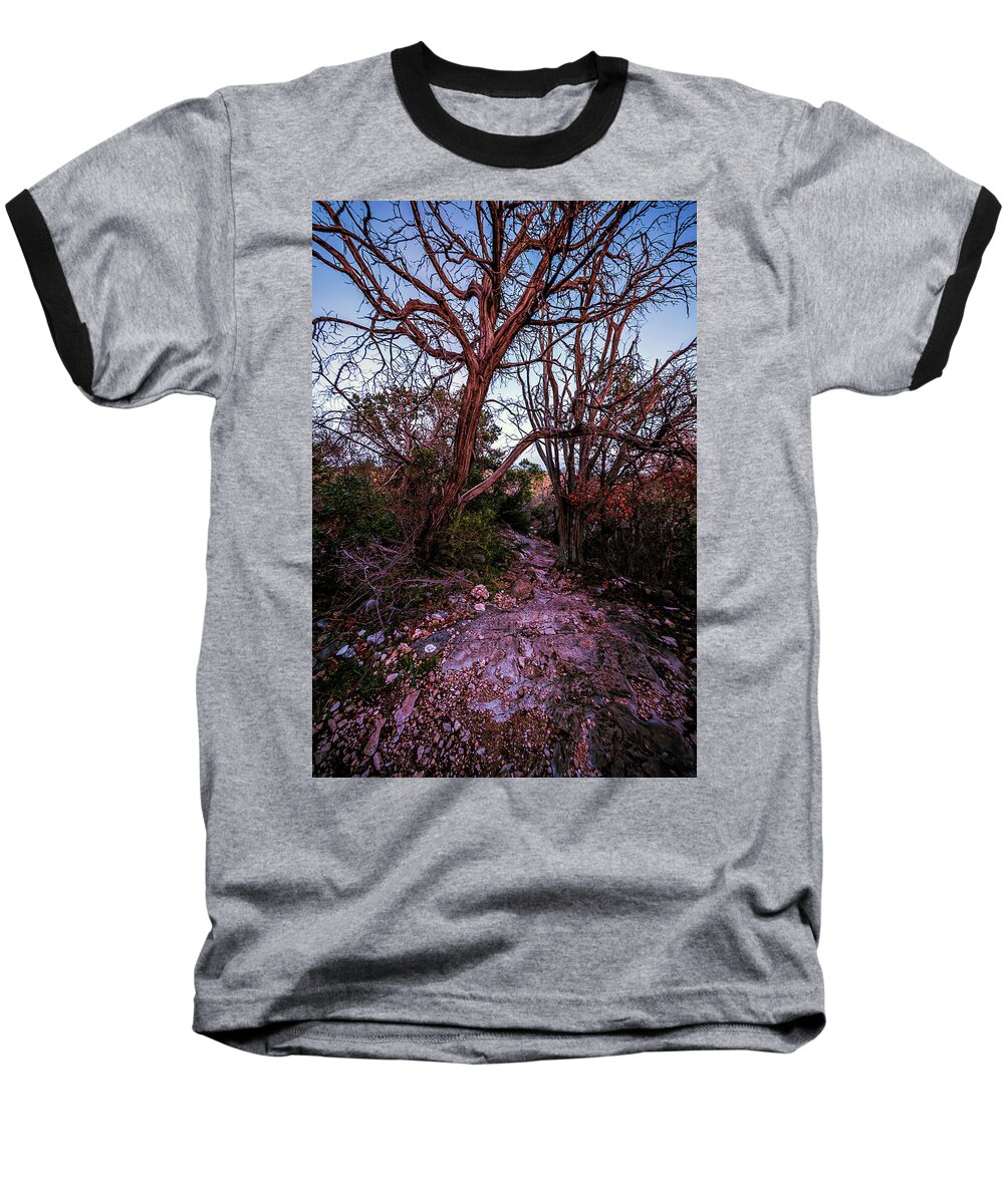 Colorado Baseball T-Shirt featuring the photograph Colorado Bend State Park Gorman Falls Trail #3 by Micah Goff