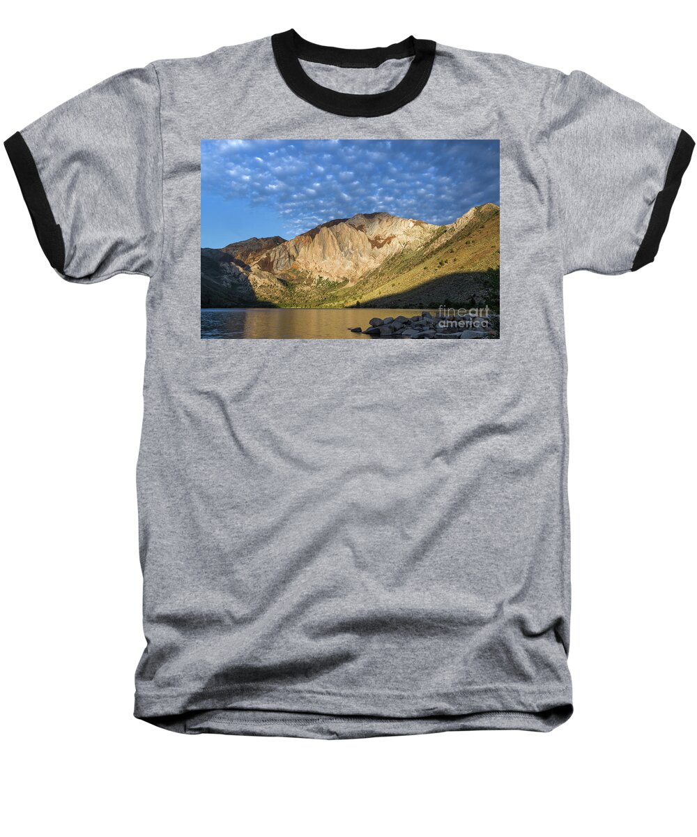Sky Baseball T-Shirt featuring the photograph Convict Lake by Brandon Bonafede