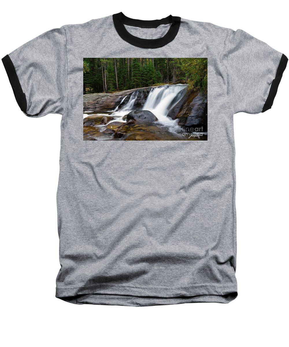 Rocky Mountain National Park Baseball T-Shirt featuring the photograph Copeland Refrain by Bon and Jim Fillpot
