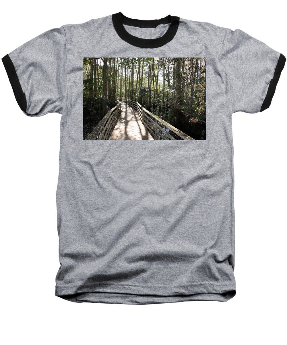 Corkscrew Swamp Sanctuary Baseball T-Shirt featuring the photograph Corkscrew Swamp 697 by Michael Fryd
