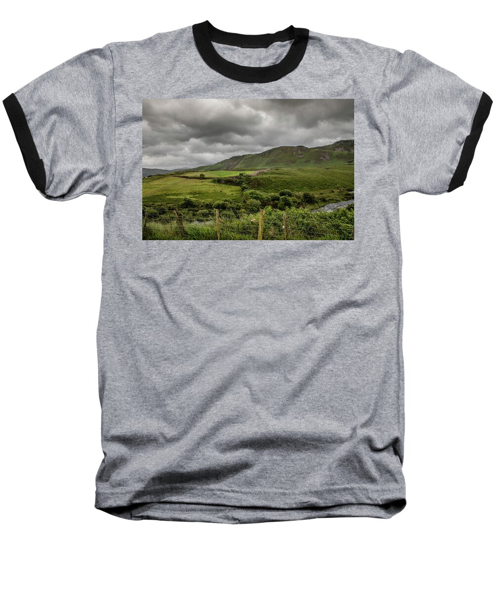 County Kerry Baseball T-Shirt featuring the photograph County Kerry Countryside by Teresa Wilson