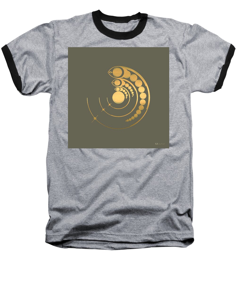 The Signs Collection By Serge Averbukh Baseball T-Shirt featuring the photograph Crop Circle Formation near Avebury by Serge Averbukh