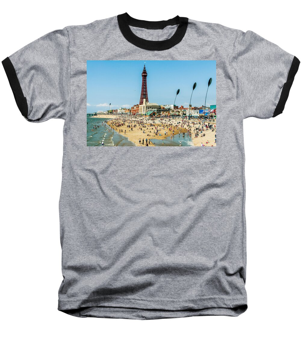 Beach Baseball T-Shirt featuring the photograph Day Trippers by Nick Barkworth