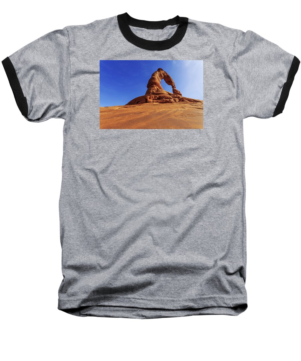 Nature Baseball T-Shirt featuring the photograph Delicate Perspective by Chad Dutson