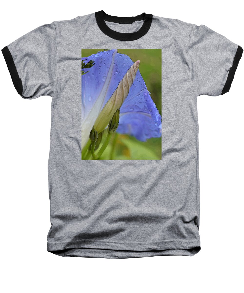 Macro Baseball T-Shirt featuring the photograph Delicate Toxin by Char Szabo-Perricelli