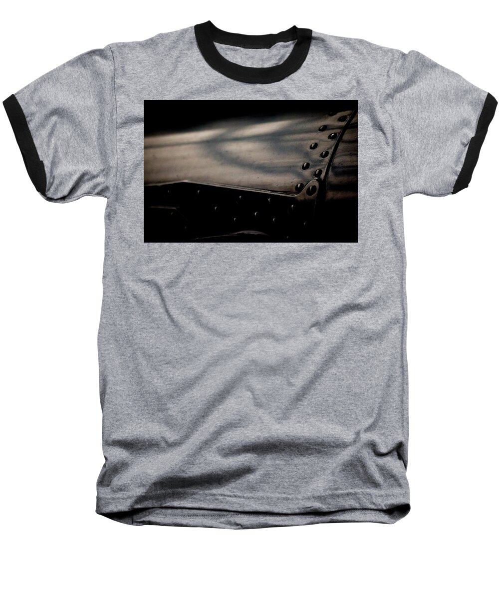 Black Baseball T-Shirt featuring the photograph Design by Paul Job