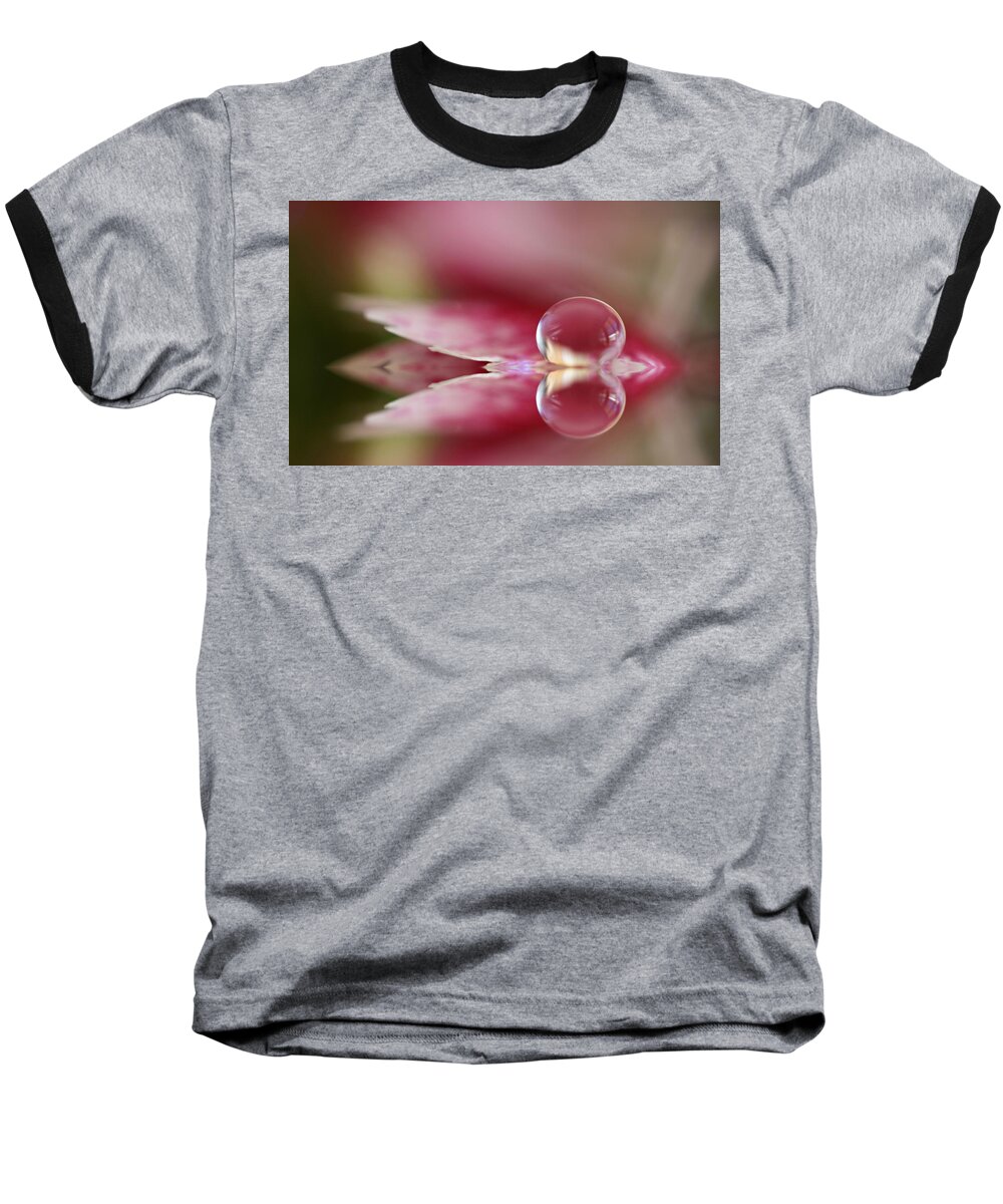Dianthus Baseball T-Shirt featuring the photograph Dianthus Dreaming by Kym Clarke