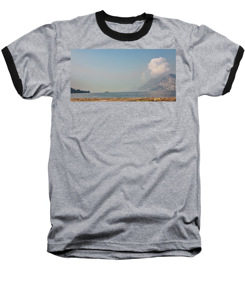 Italian Landscapes Baseball T-Shirt featuring the photograph Distant Mountains by Ed James