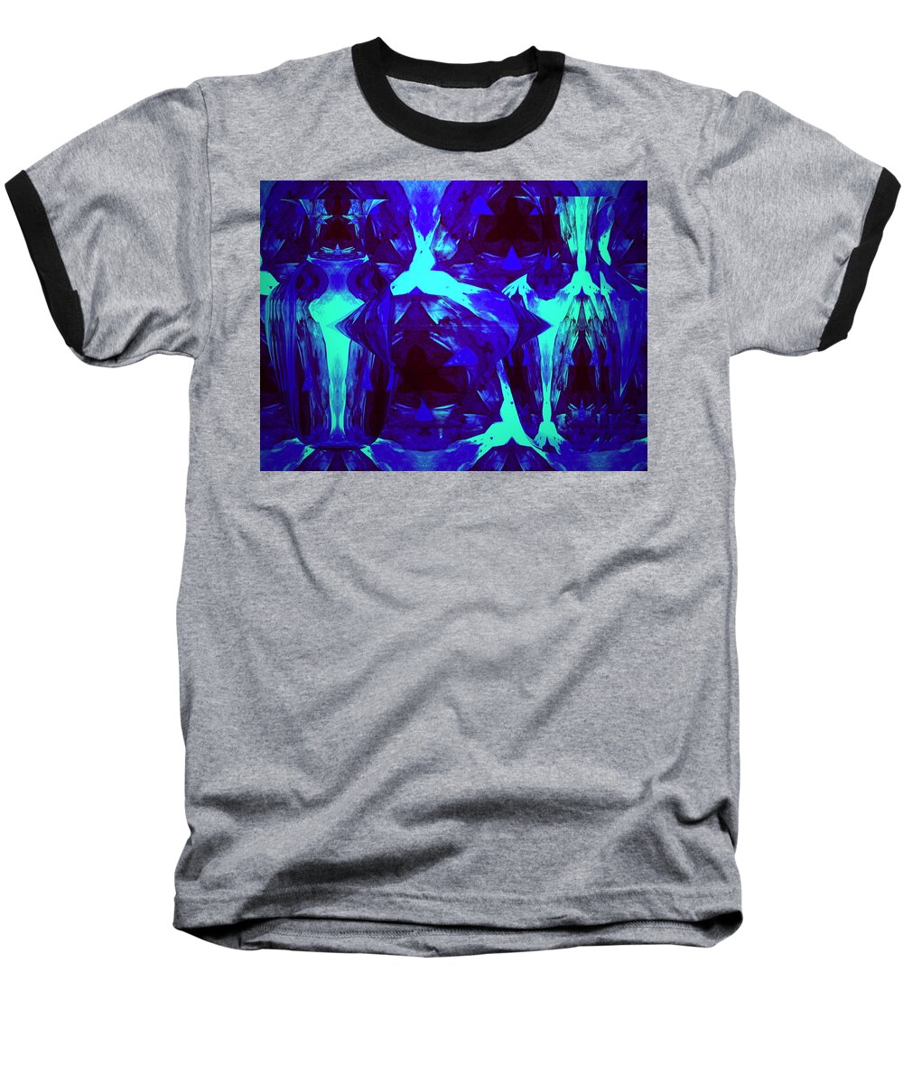 Abstract Baseball T-Shirt featuring the photograph Division Of Light by Joyce Dickens
