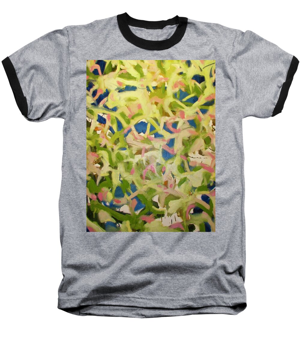 Abstract Baseball T-Shirt featuring the painting Dream #424c by Steven Miller
