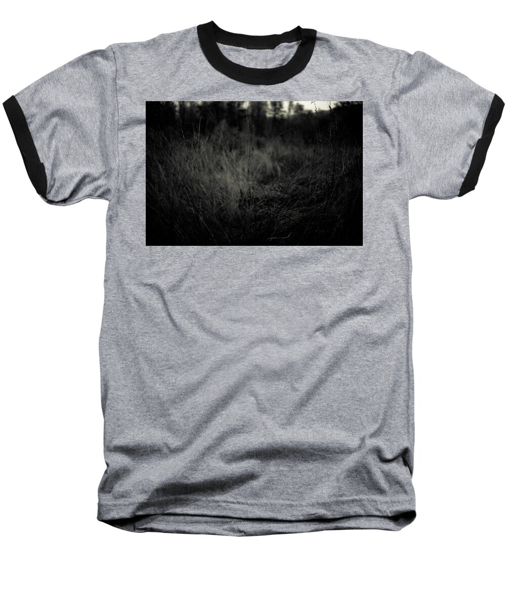 Moody Baseball T-Shirt featuring the photograph Dreaming In by Shane Holsclaw