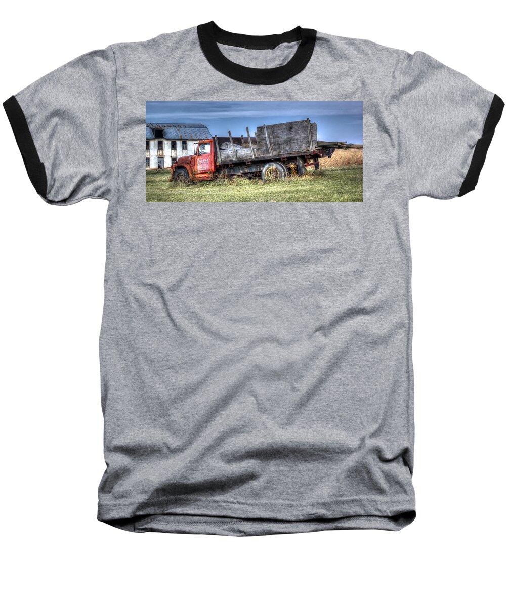 Harrisburg Baseball T-Shirt featuring the photograph Earl Latsha Lumber Company - Version 1 by Shelley Neff