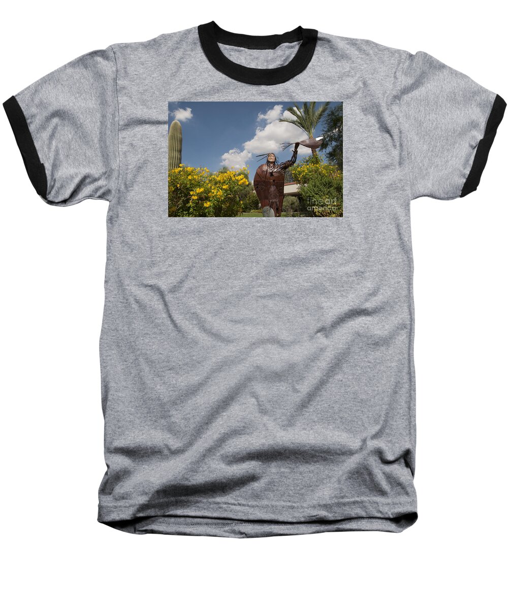 Arizona Baseball T-Shirt featuring the photograph Elk Woman Walking by Brenda Kean