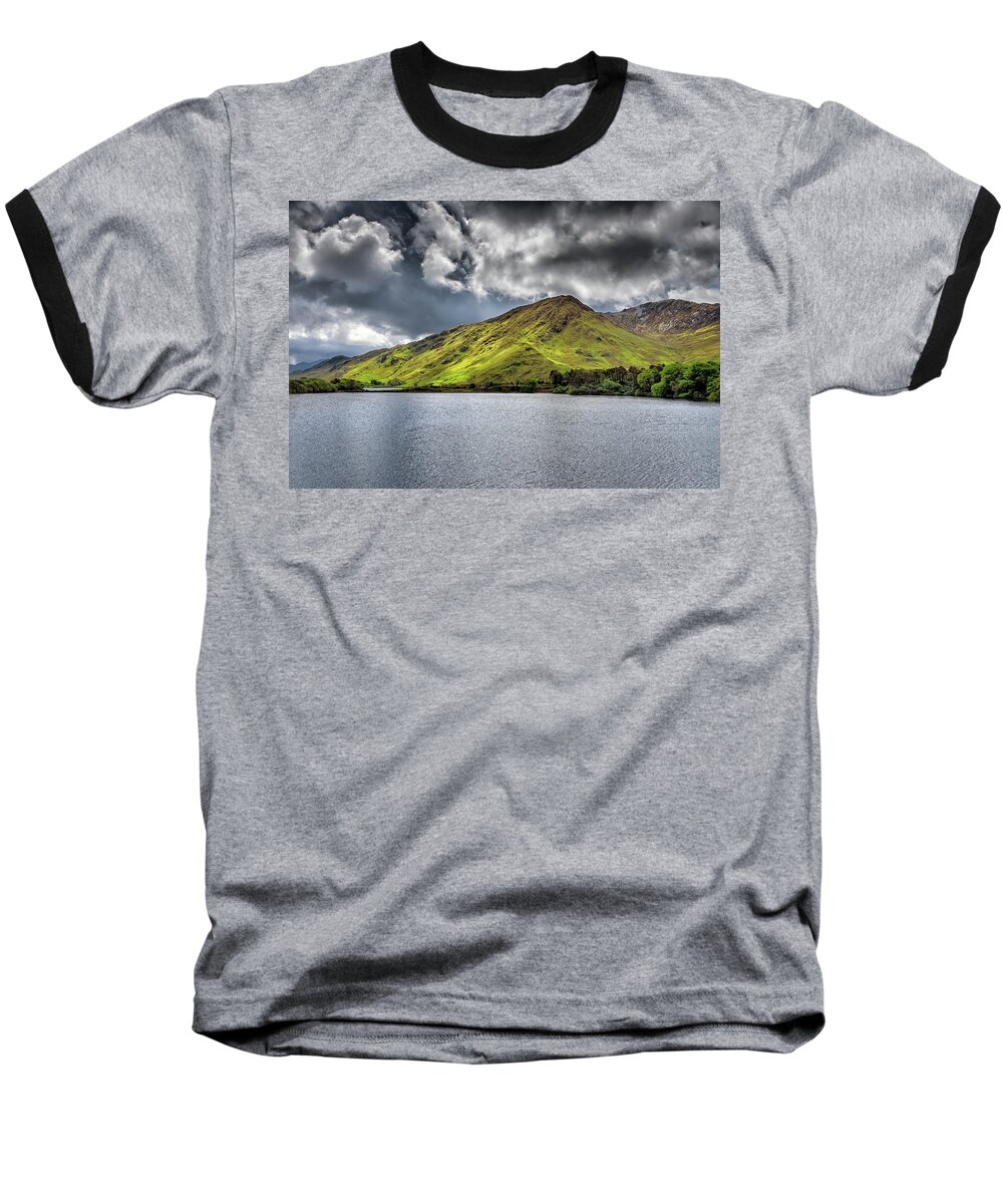 2016 Baseball T-Shirt featuring the photograph Emerald Peaks by Chris Buff
