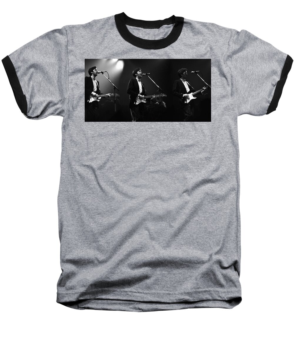 Eric Baseball T-Shirt featuring the photograph Eric Clapton by Dragan Kudjerski