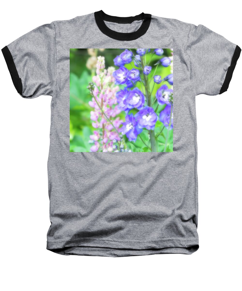 Nature Baseball T-Shirt featuring the photograph Escape to the Garden by Bonnie Bruno