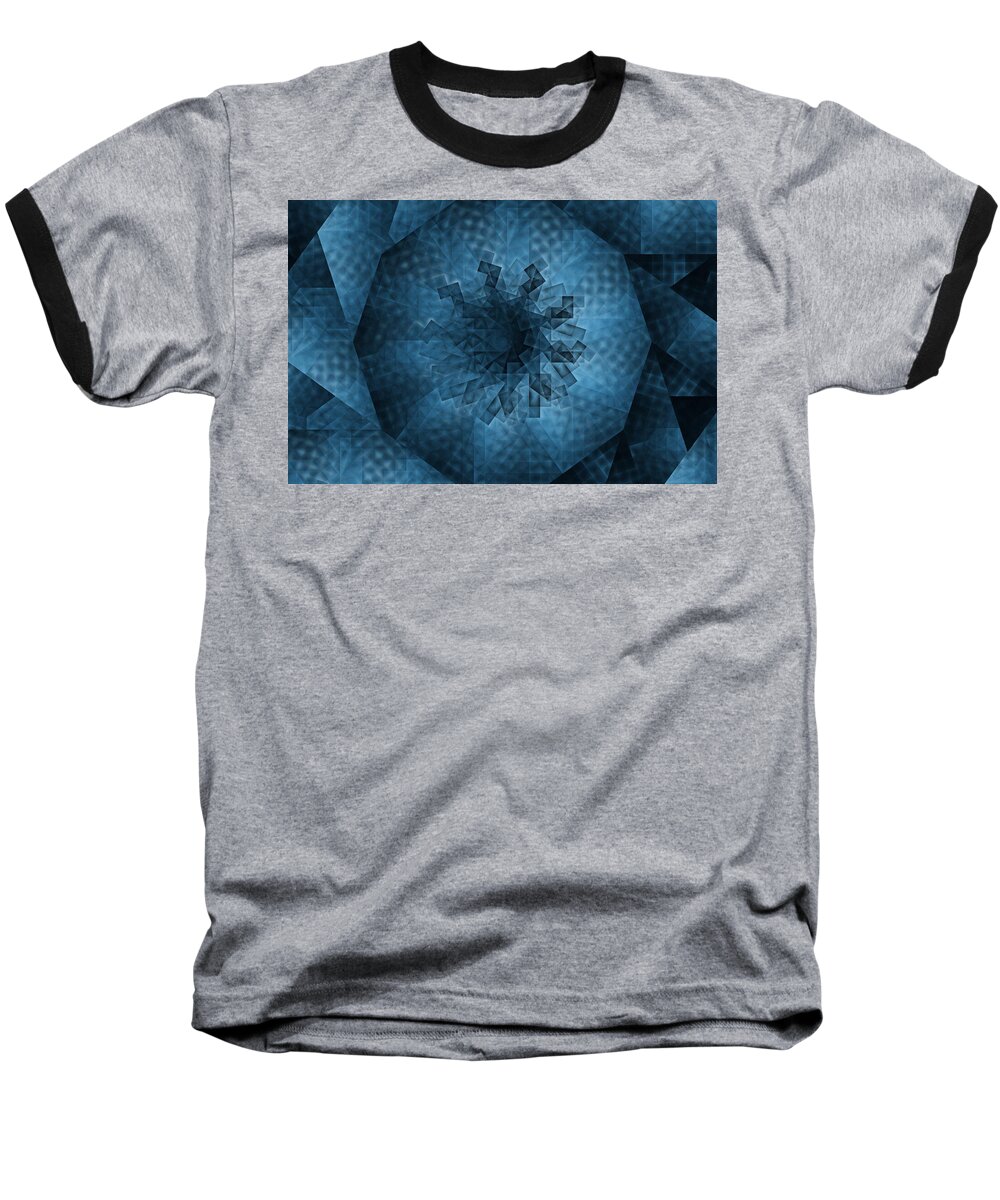 Blue Baseball T-Shirt featuring the photograph Eye Of The Crystal by Cheryl Charette
