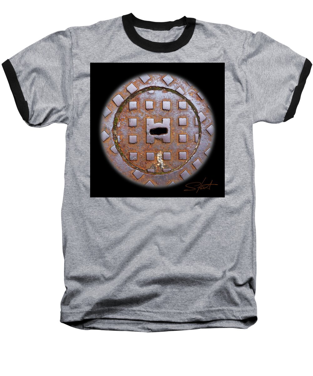  Baseball T-Shirt featuring the photograph Face 2 by Charles Stuart