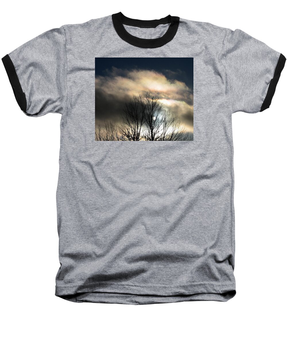Trees Baseball T-Shirt featuring the photograph Fadeaway by Chris Dunn