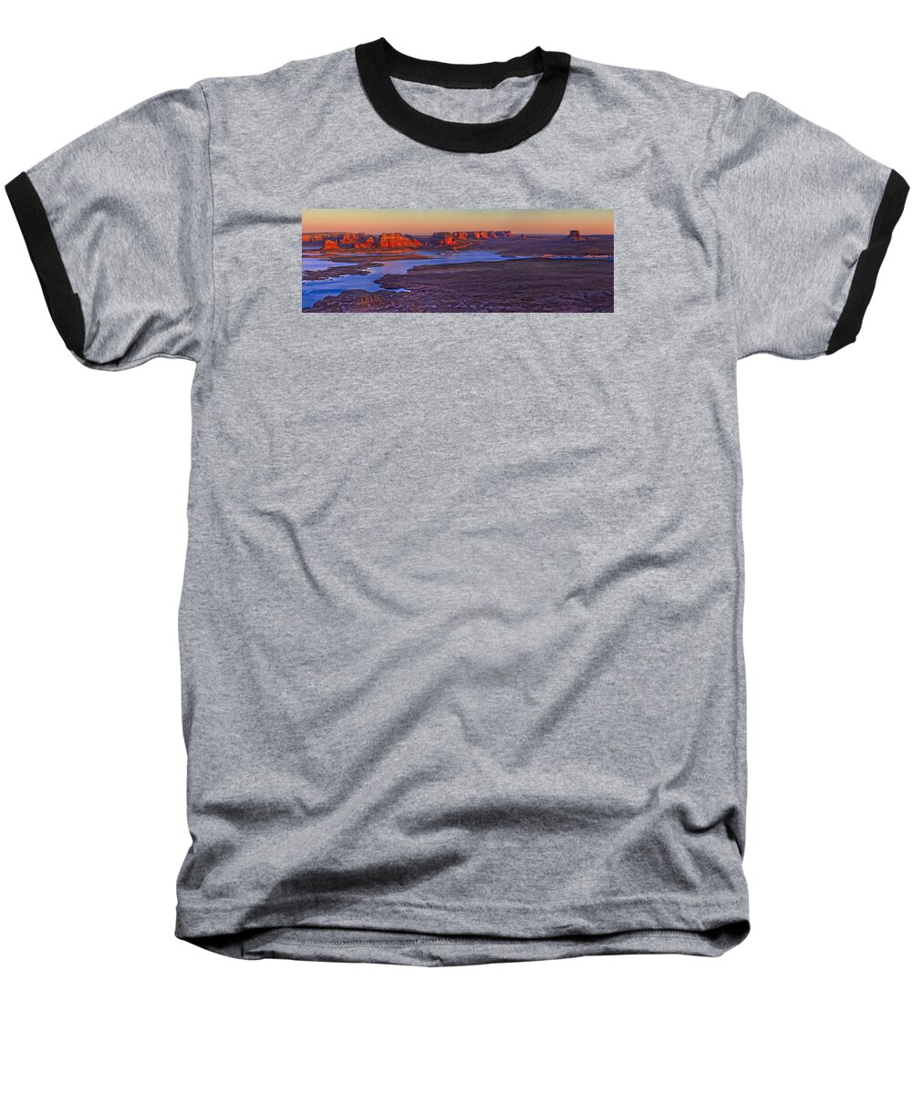 Fading Light Baseball T-Shirt featuring the photograph Fading Light by Chad Dutson